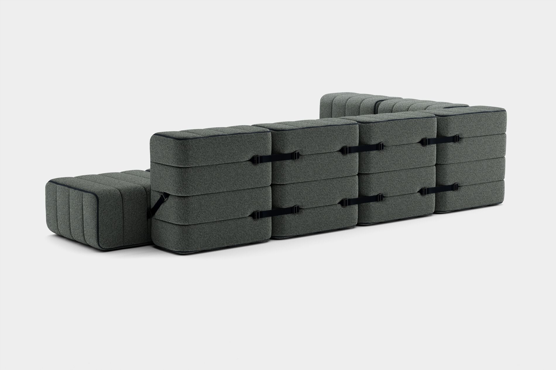 Модульный угловой диван из ткани AMBIVALENZ Curt ARCH-00083106 - Вид №34