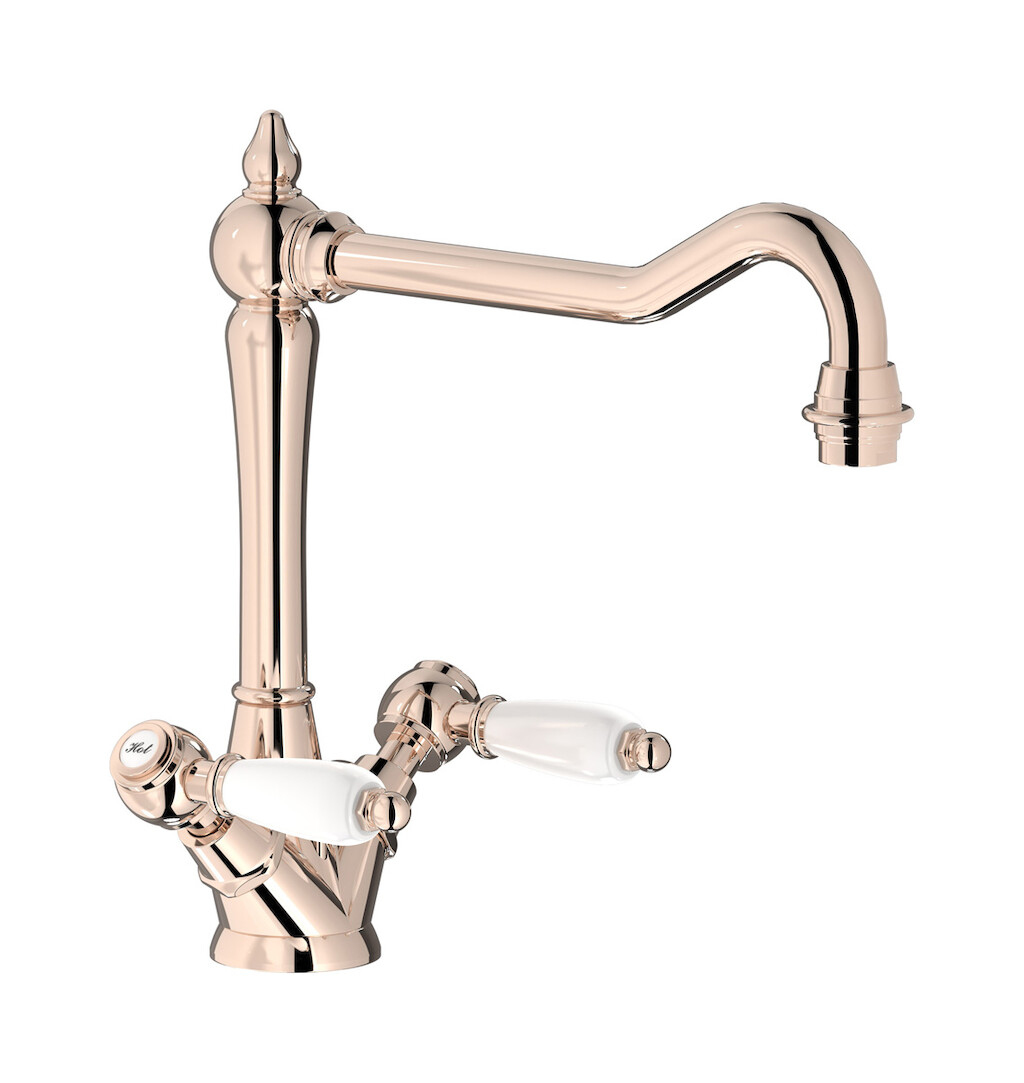 Смеситель для кухни с 2 ручками WE ARE IB hl371rs_2 Rose Gold Kitchen