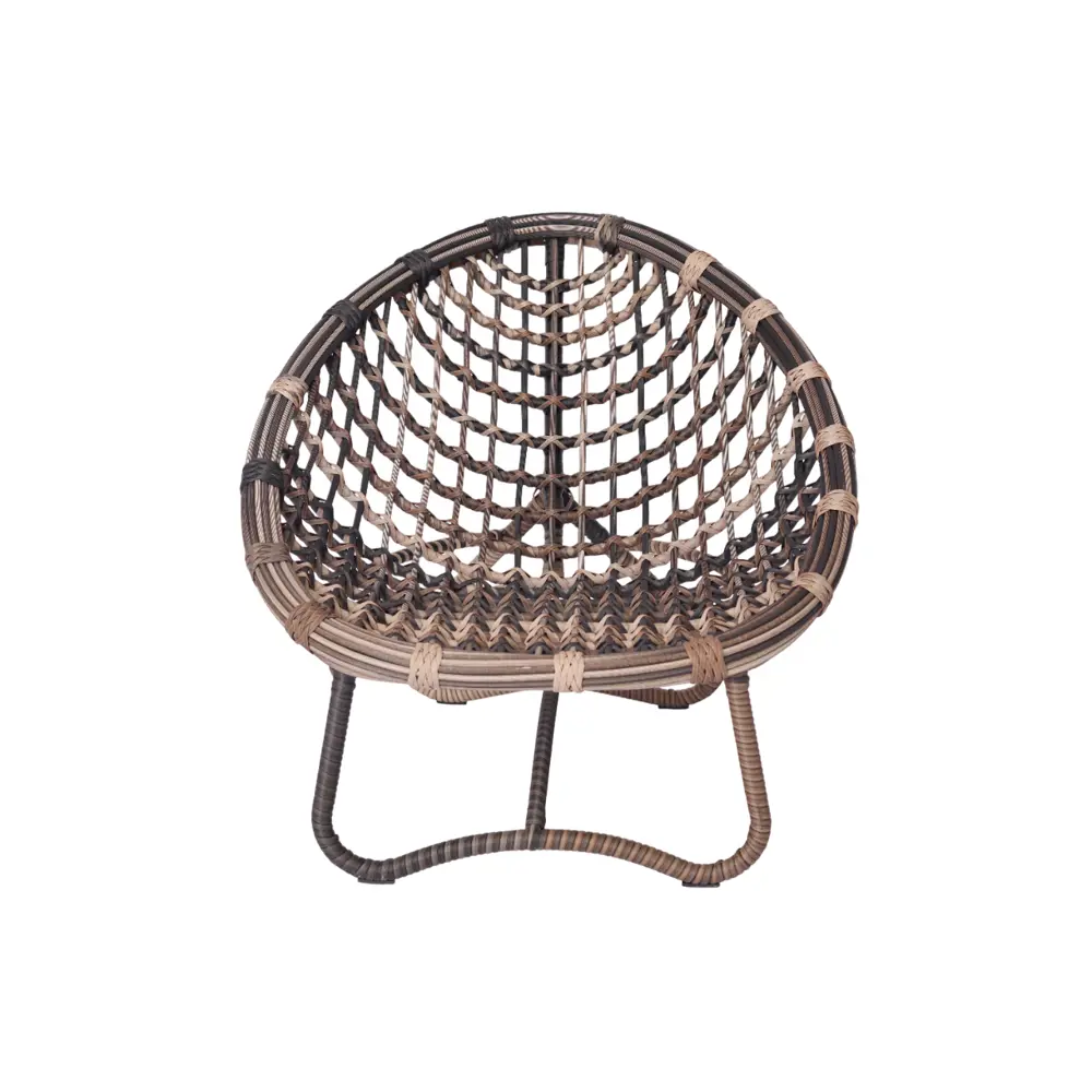 Кресло садовое Niko 85x83x82 см искусственный ротанг темно-коричневый Santreyd STLM-2159078 - Вид №4