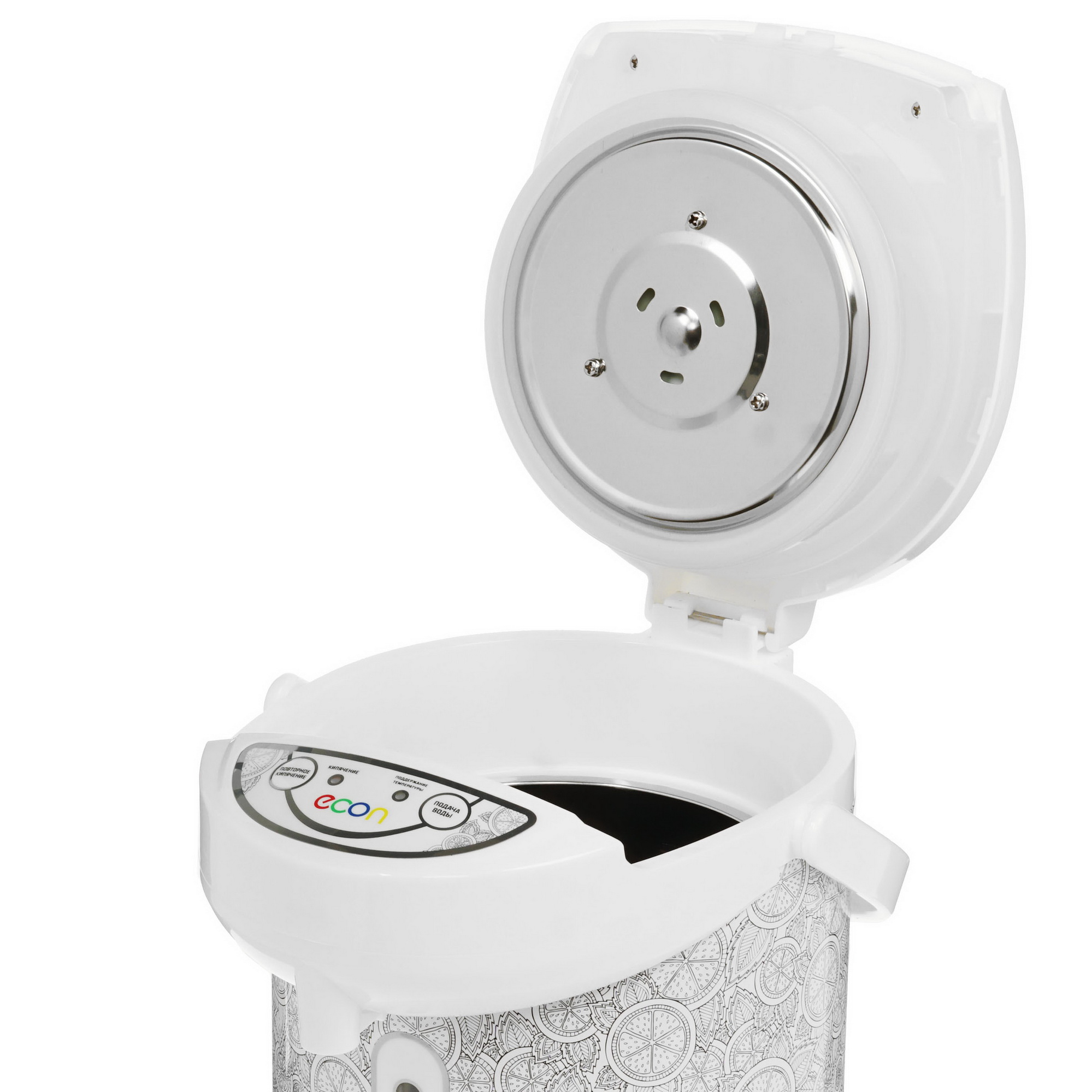 8158721 Термопот ECON ECO-301TP белый STDN-0046671 - Вид №4