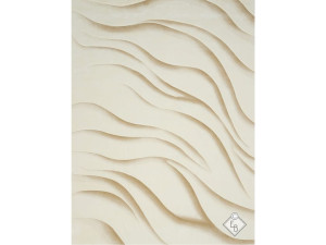 Прямоугольный ковер из бамбукового шелка и шерсти