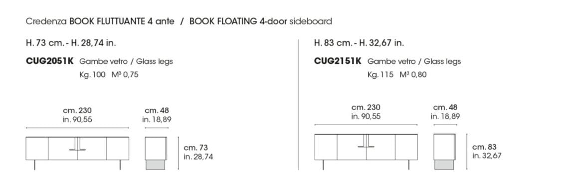 Шкаф из грецкого ореха с распашными дверями Modesign Book ARCH-00116339 - Вид №4