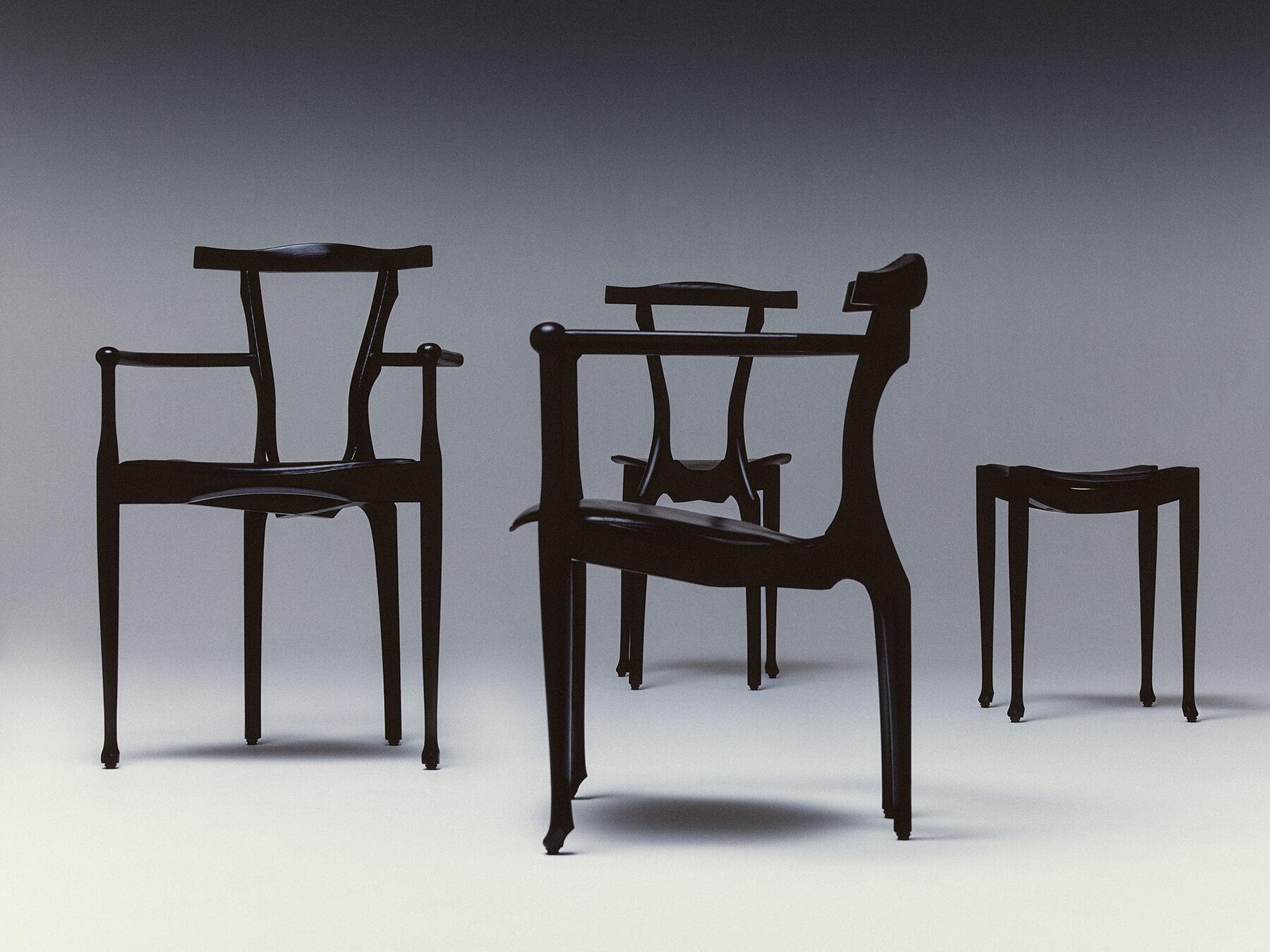 Штабелируемый стул из ясеня с подлокотниками BD Barcelona Гаулино ARCH-00143962 - Вид №36