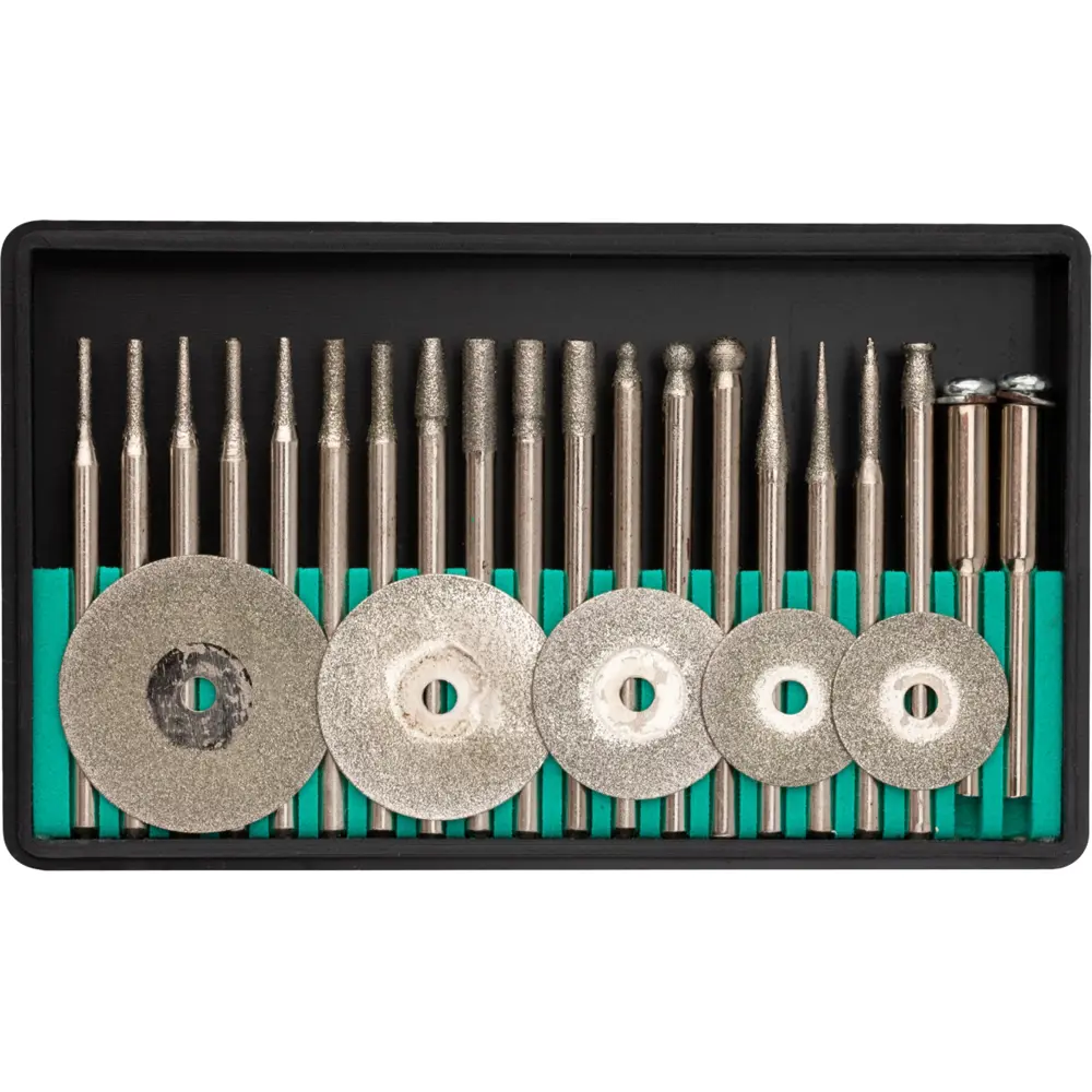 Набор шарошек и круго Fit 36487 25 шт STLM-2204488