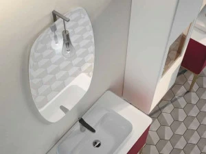 Mobiltesino Настенное зеркало для ванной Suite