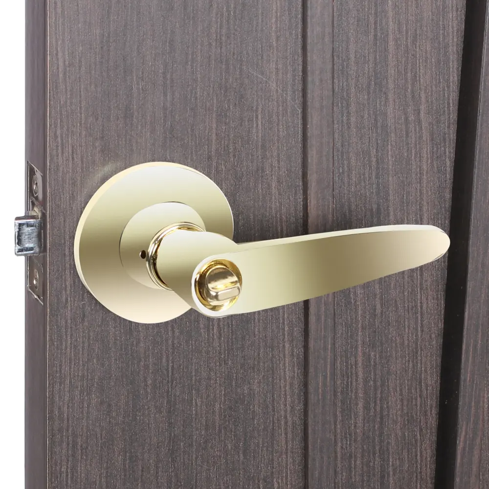 Ручка-защёлка Фабрика замков FZ 3501E BK, цвет глянцевое золото STLM-2031789 - Вид №4