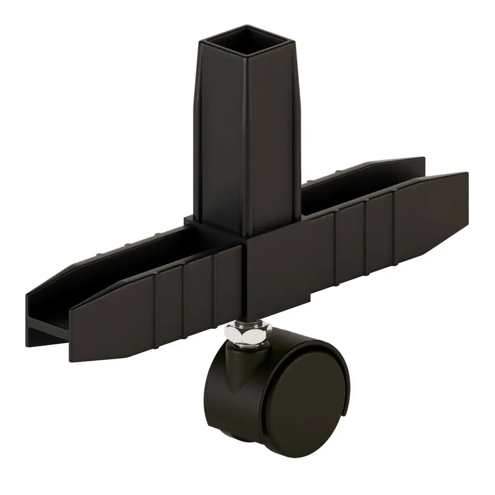 Santreyd Коннектор 3 2D с колесной опорой для профилей 15×15 мм 82693955 STLM-0034286