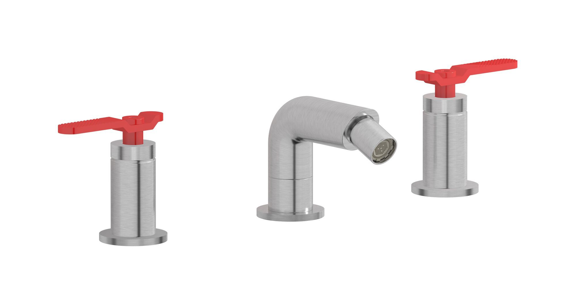 Смеситель для биде с 3 отверстиями для пола с автоматическим сливом IB Bold ARCH-00097351 - Вид №18