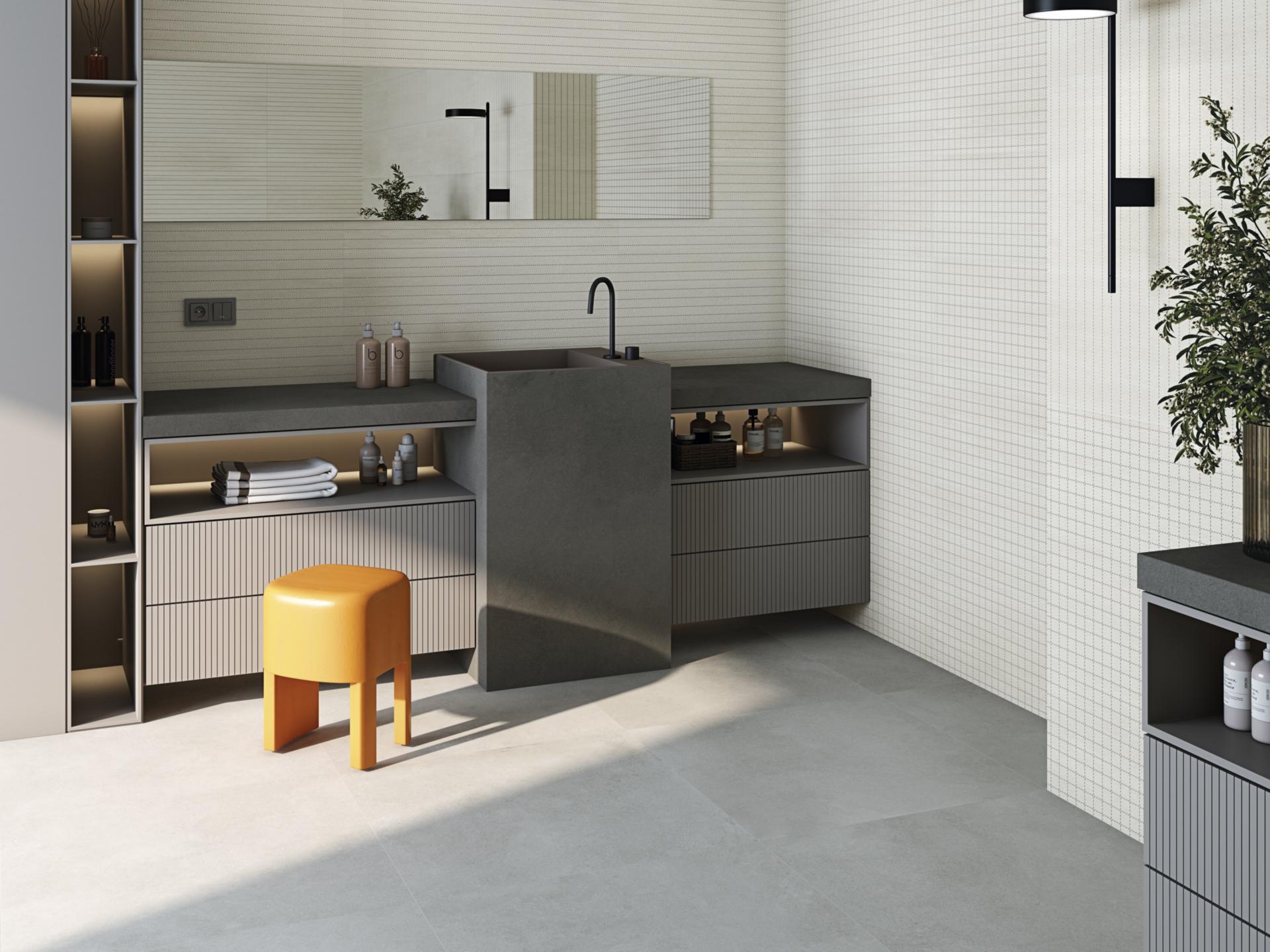 Пол / керамогранит с эффектом цемента VIVES TANDEM ARCH-00150704 - Вид №4