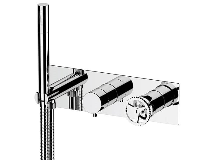 Однорычажный смеситель для душа с ручным душем Remer Rubinetterie Chrono ARCH-00055226
