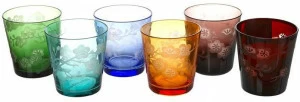 Pols Potten Набор стаканов для воды в пескоструйном стекле  140-230-062