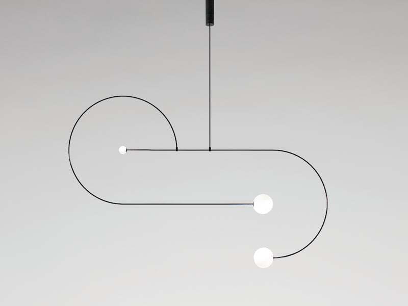 Латунный светодиодный подвесной светильник ручной работы Michael Anastassiades Mobile Chandeliers ARCH-00109180