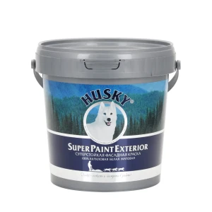 Краска фасадная Husky Super Paint Exterior цвет цвет белый матовая база А 0.9 л