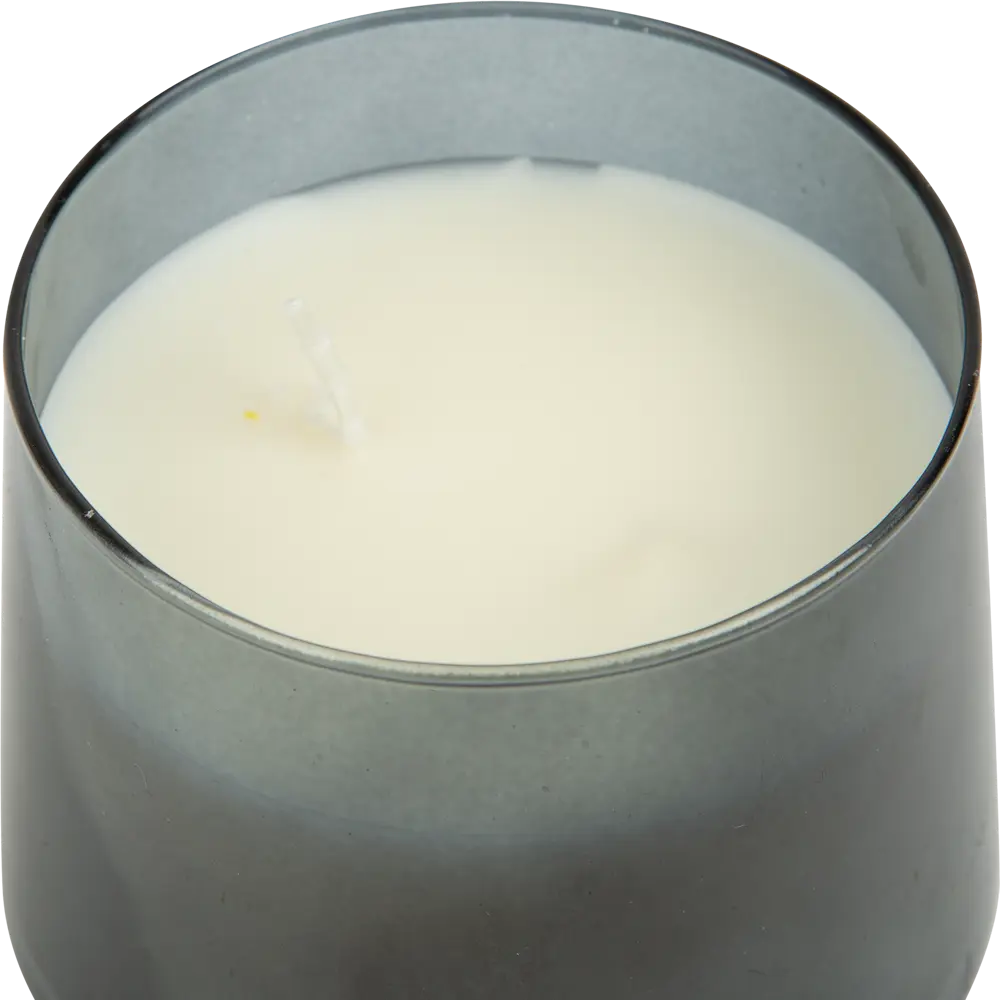 Свеча восковая ароматизированная Цветок льна черно-белая 7.5 см 300 г Atmosphera STLM-2037787 - Вид №1