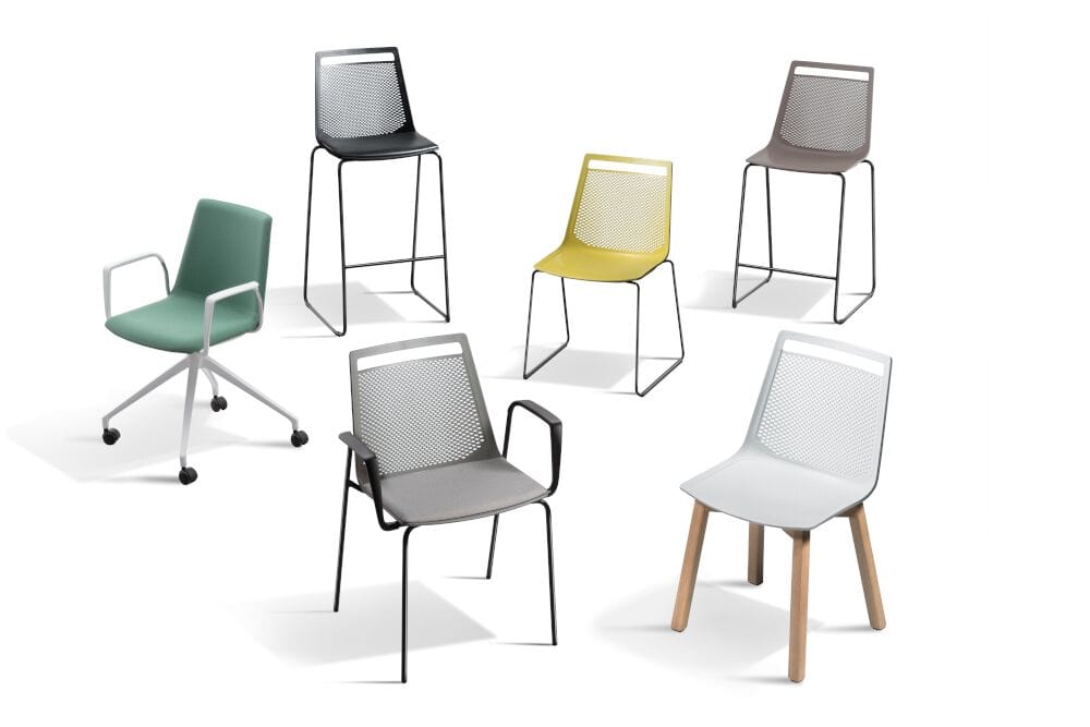 Мягкий стул с подлокотниками GABER Akami ARCH-00004462