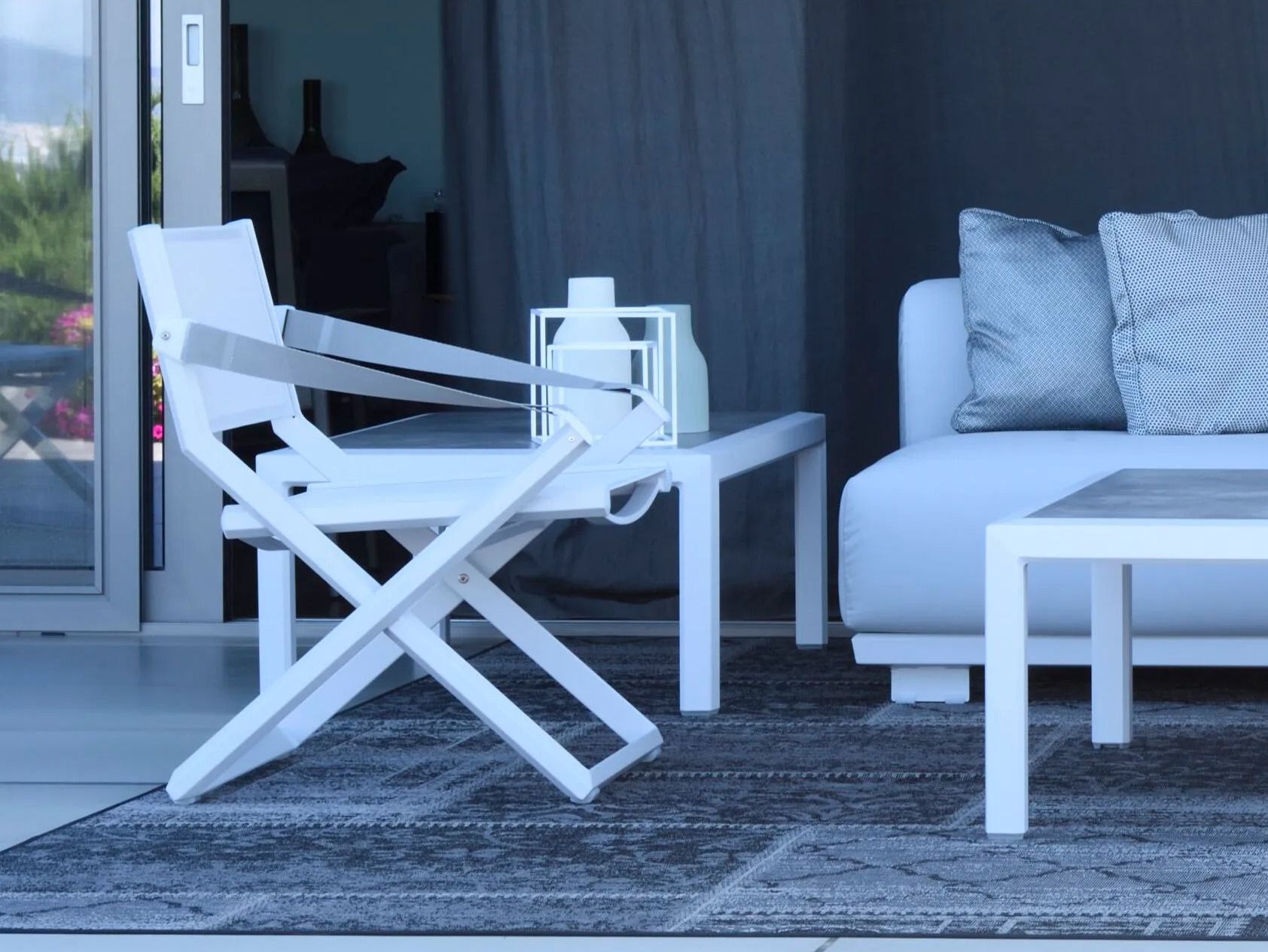 Алюминиевый складной садовый стул с подлокотниками 10Deka Victus ARCH-00031978 - Вид №1