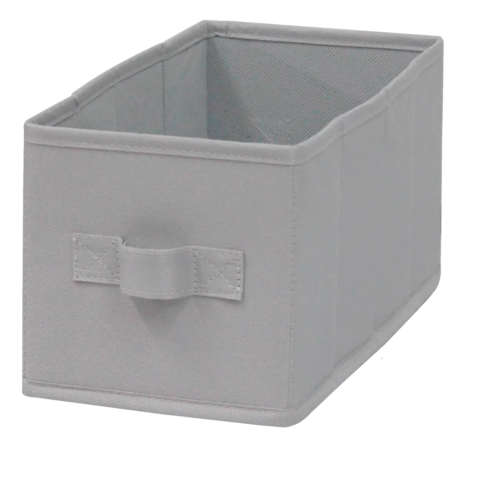 Короб Spaceo KUB Granit 15x31x15 см 6.9 л спанбонд цвет графитовый STLM-2011715 - Вид №1