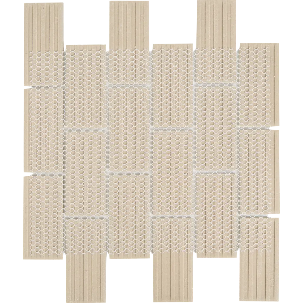 Мозаика фарфоровая Artens Remix 29.6x29.1 см цвет белый серый Marble STLM-2019502 - Вид №3