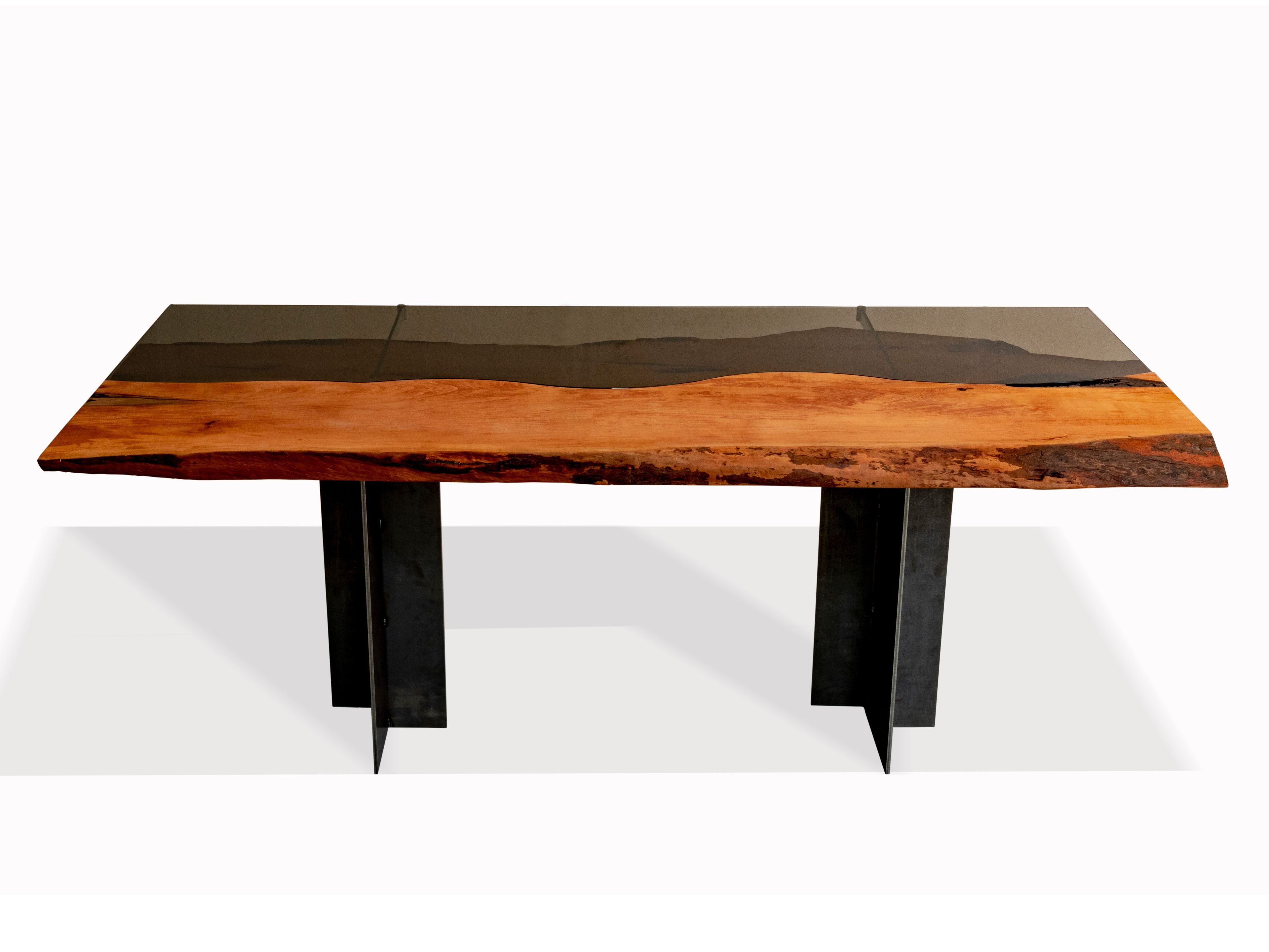 Прямоугольный стол из грушевого дерева и стекла Tabula Tabula Rarity ARCH-00117635