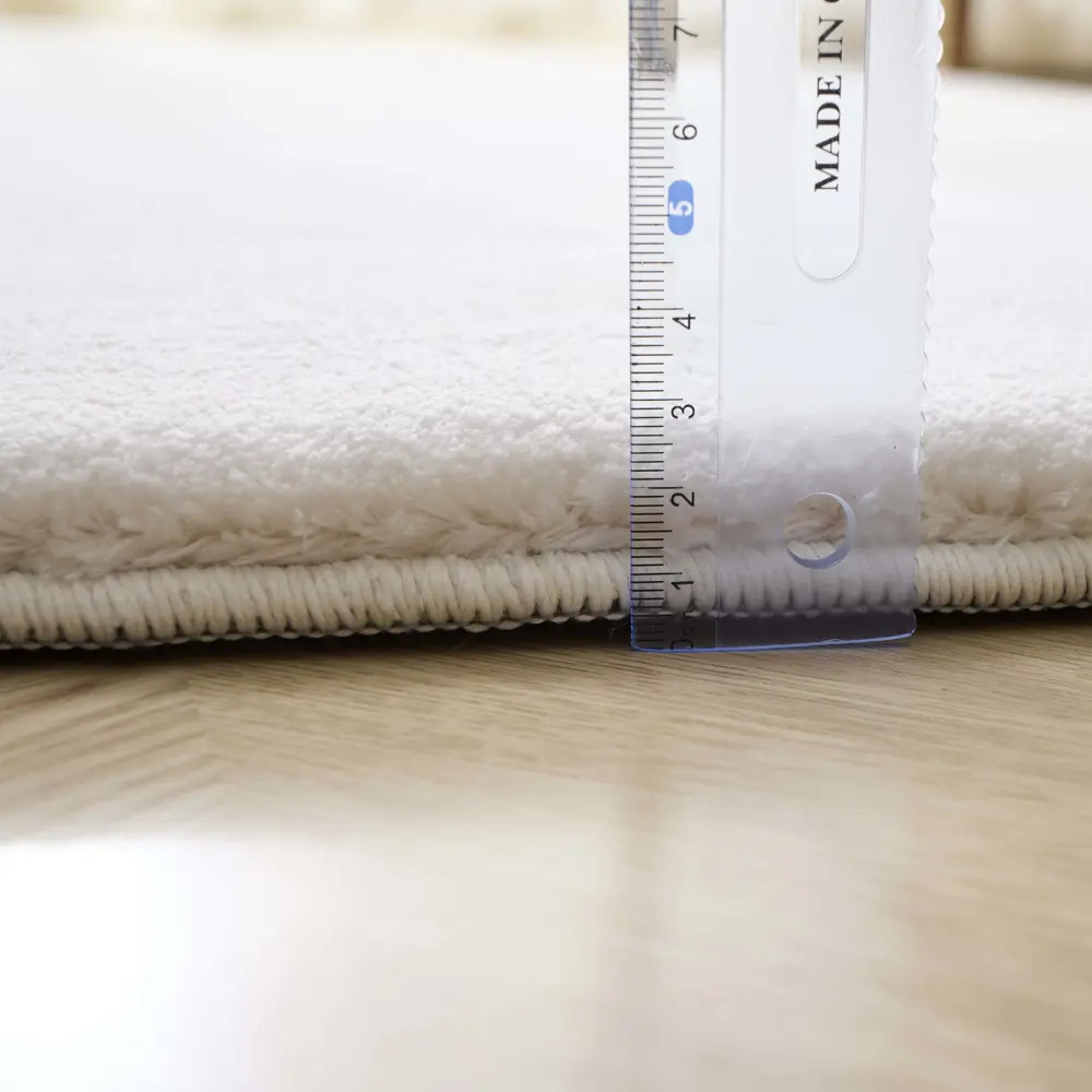 Ковер Cashmere 200x300 см микрофибра XMR-05 цвет белый Santreyd STLM-2169520 - Вид №3