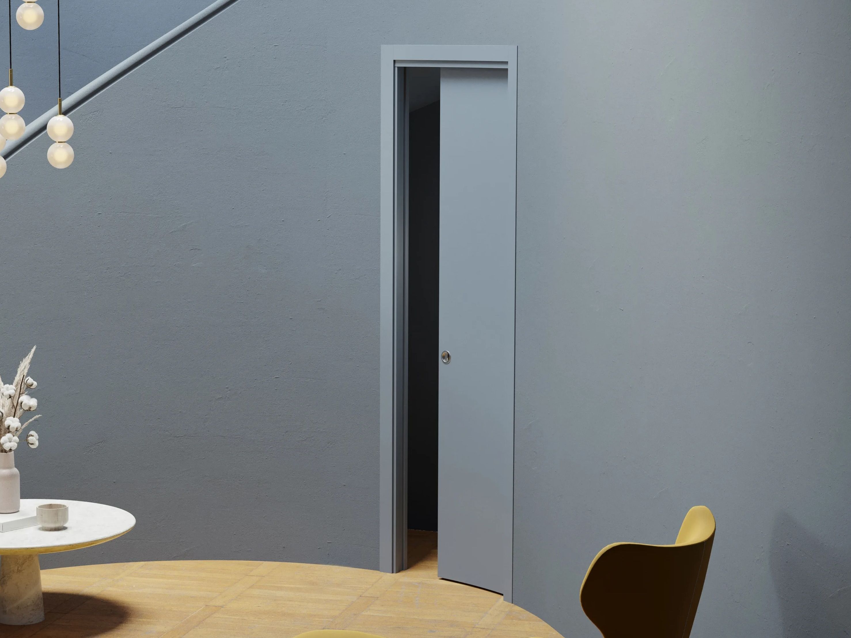 Подрамник для раздвижных дверей с изогнутыми дверями Ermetika ARKIMEDE singolo ARCH-00133894