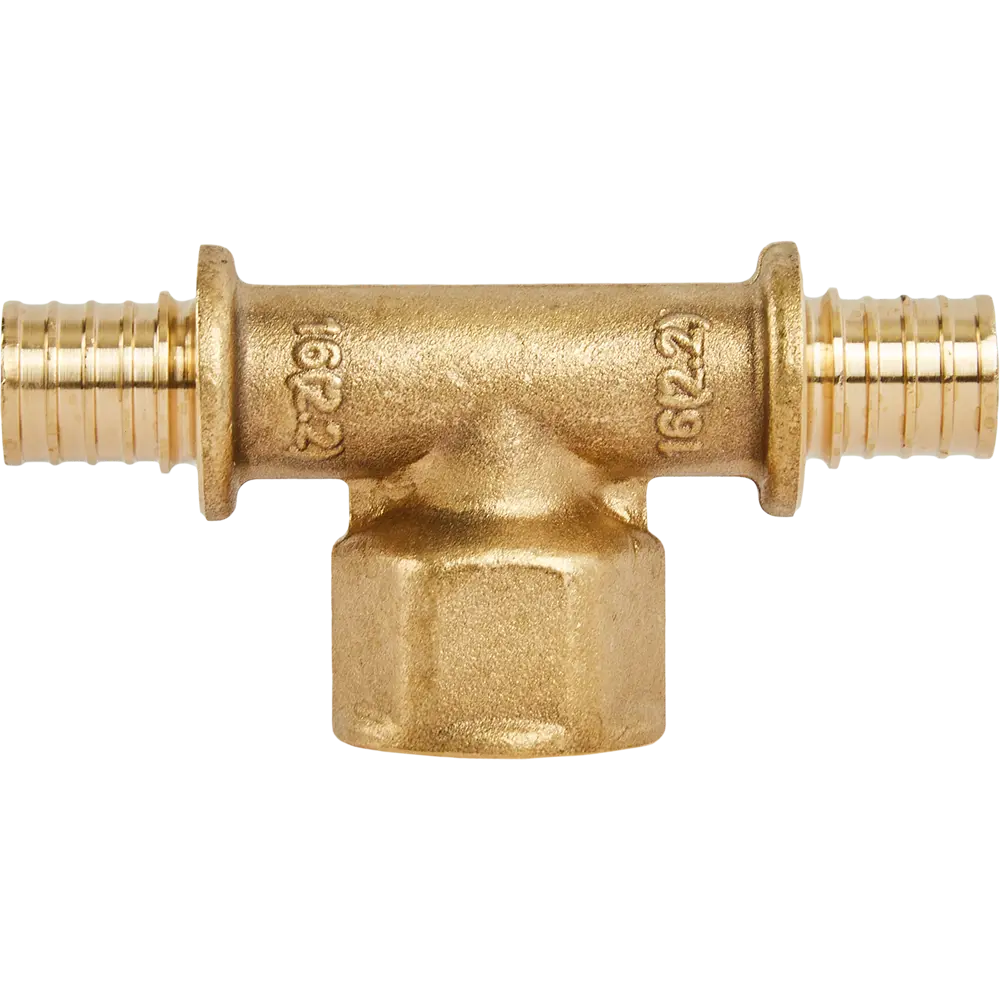 Тройник-переходник STOUT для систем водоснабжения 16xR 1/2" 82257256 STLM-0023292 - Вид №2