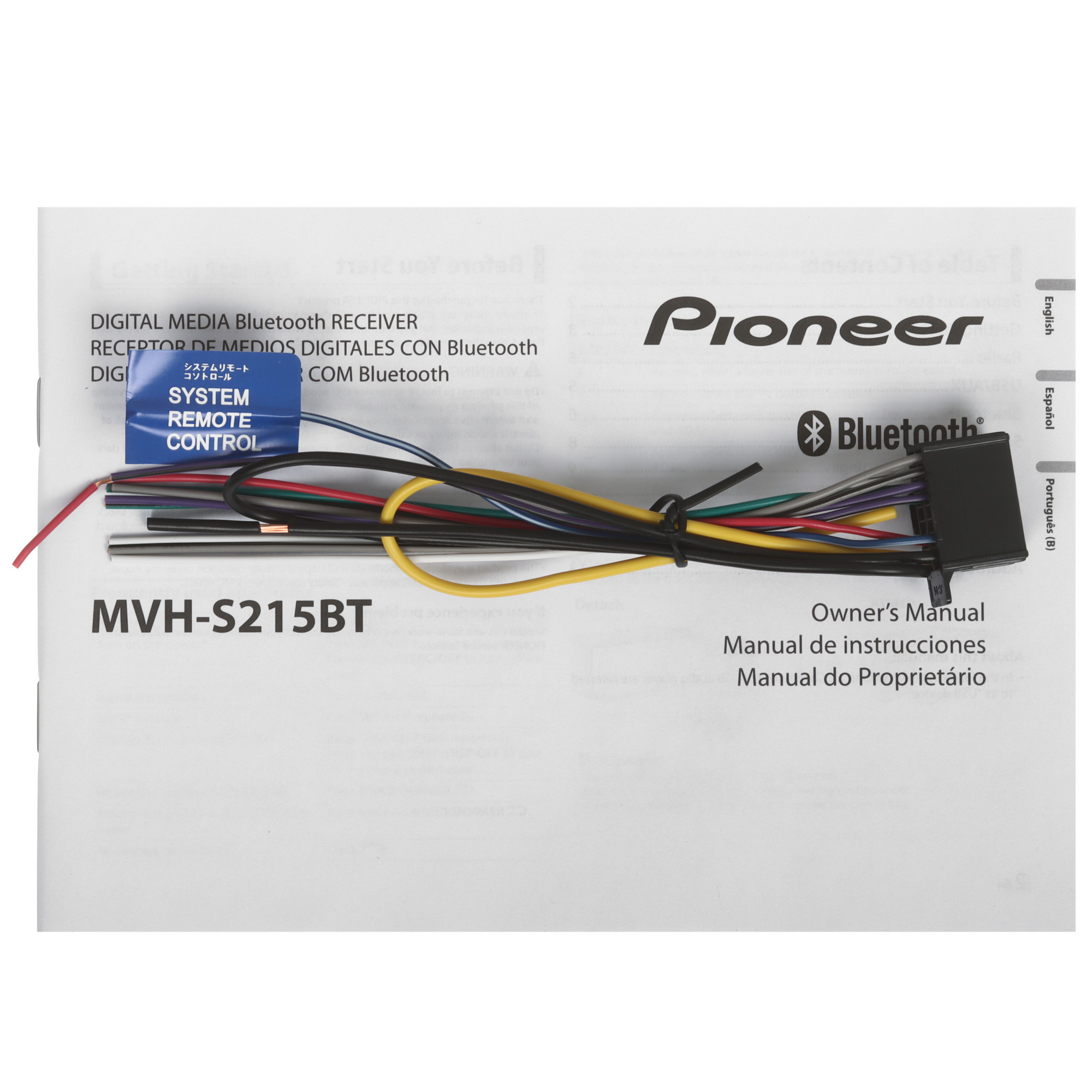 5467621 Автопроигрыватель Pioneer MVH-S215BT STDN-0099627 - Вид №5