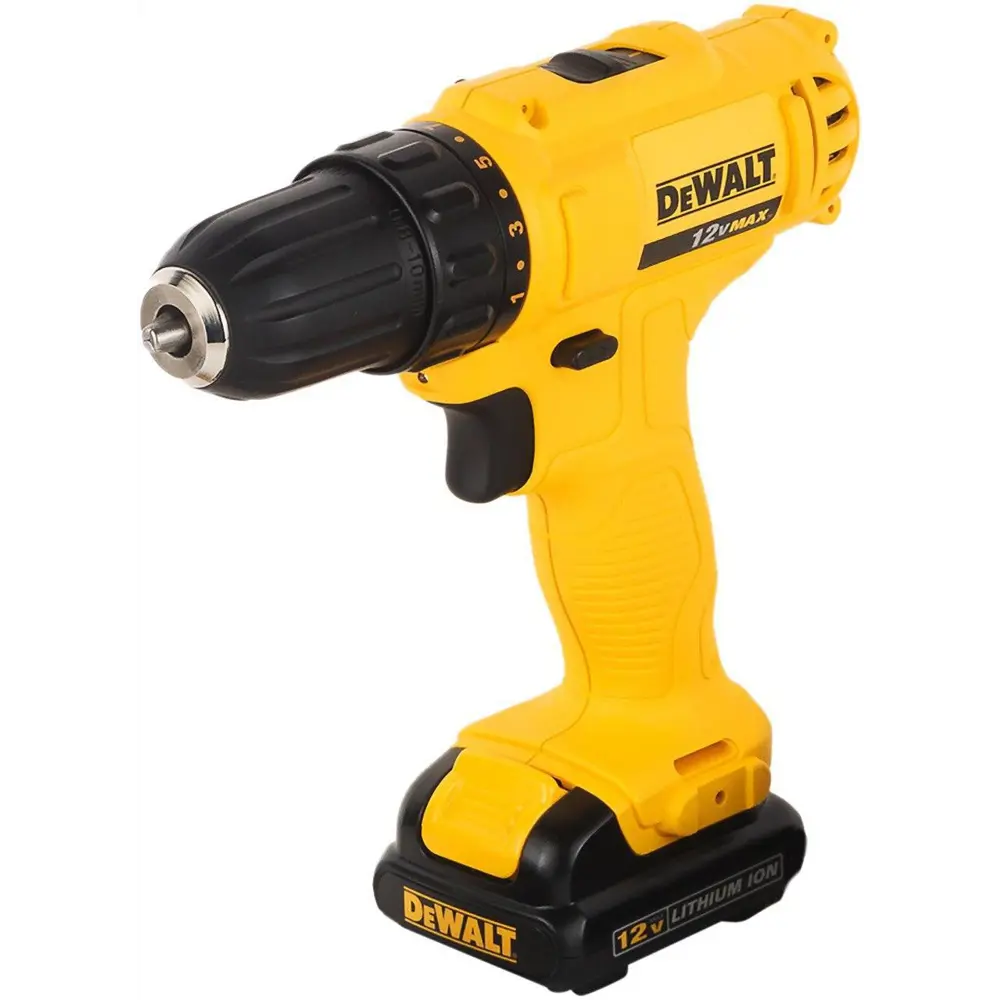 Шуруповёрт аккумуляторный DeWalt DCD700C2, 12 В Li-ion 2х1.3 Ач STLM-2126476