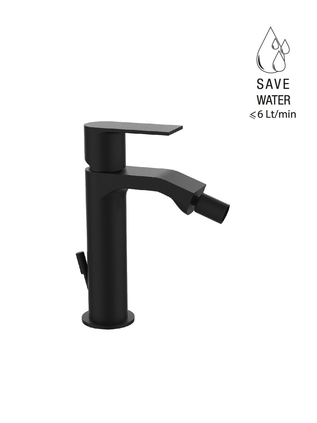 Однорычажный смеситель для биде с автоматическим сливом Rubinetterie Frattini Птолемей ARCH-00058563 - Вид №17