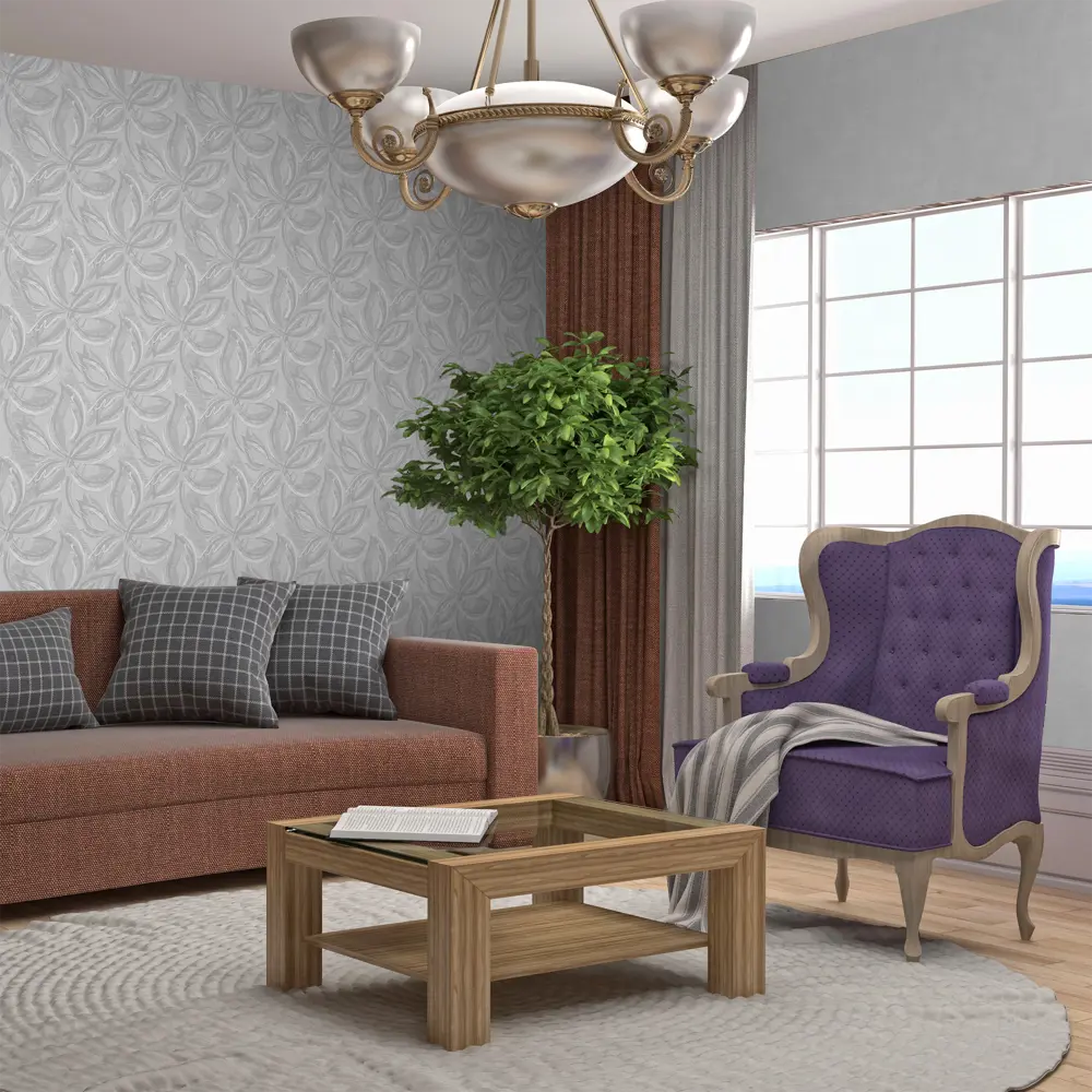 Обои флизелиновые Victoria Stenova Orion серые 1.06 м 888861 STLM-2201985 - Вид №3