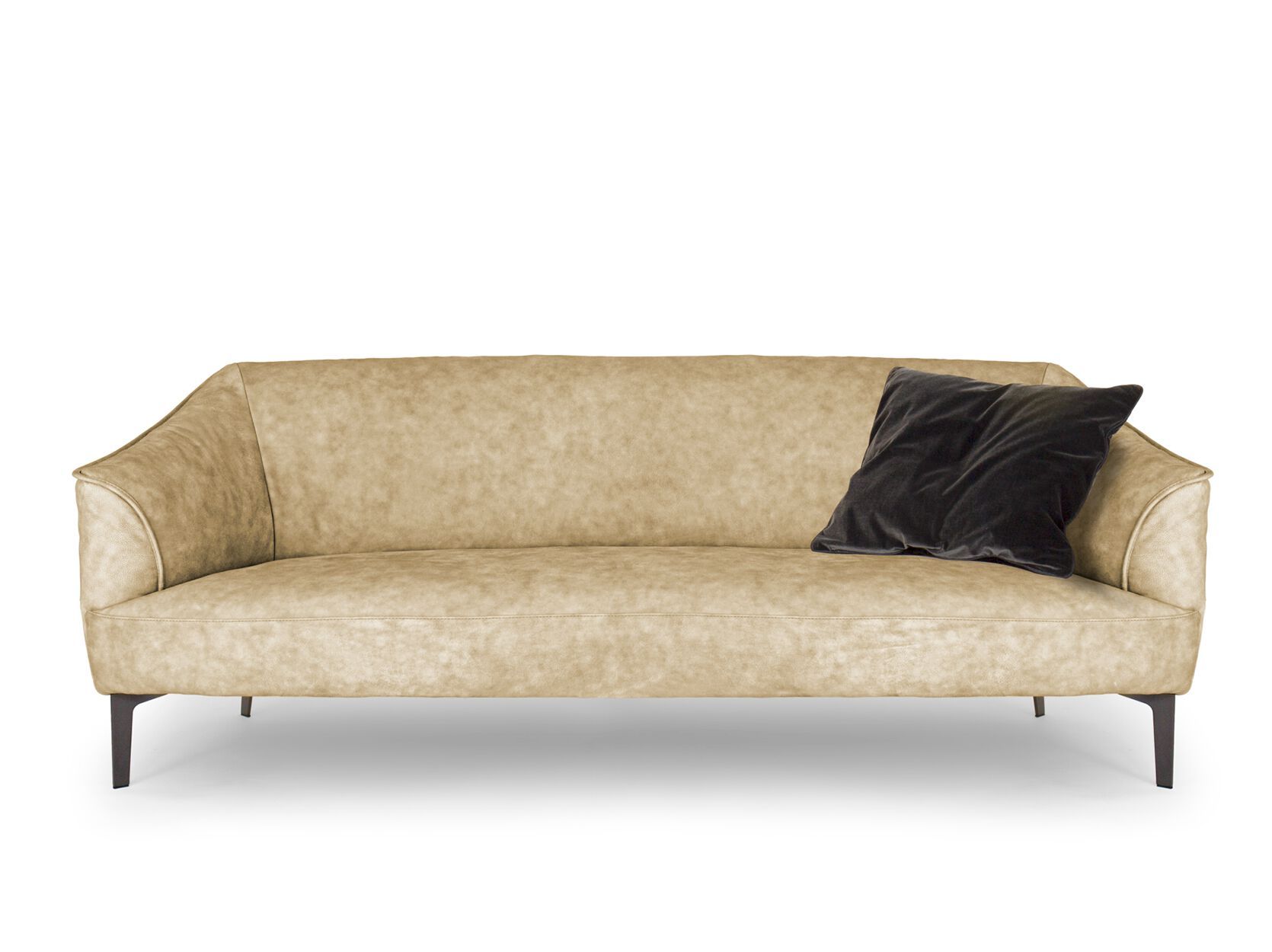 3-местный кожаный диван Borzalino Зигмунд ARCH-00082876 - Вид №1