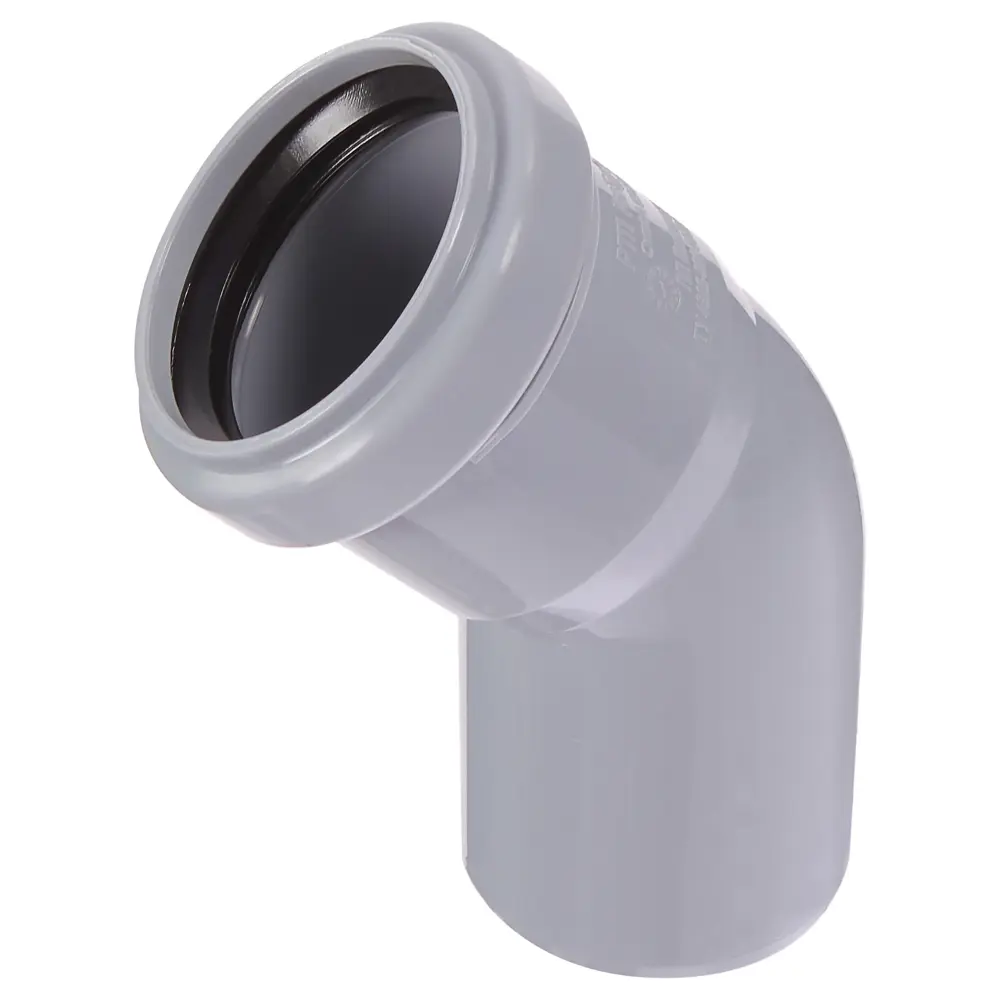 Отвод РТП 50 мм 45° полипропилен STLM-2154538 - Вид №1