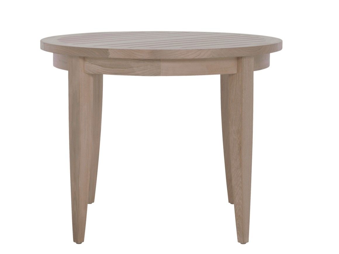 Круглый обеденный стол из тикового дерева JANUS et Cie Relais ARCH-00065346 - Вид №1