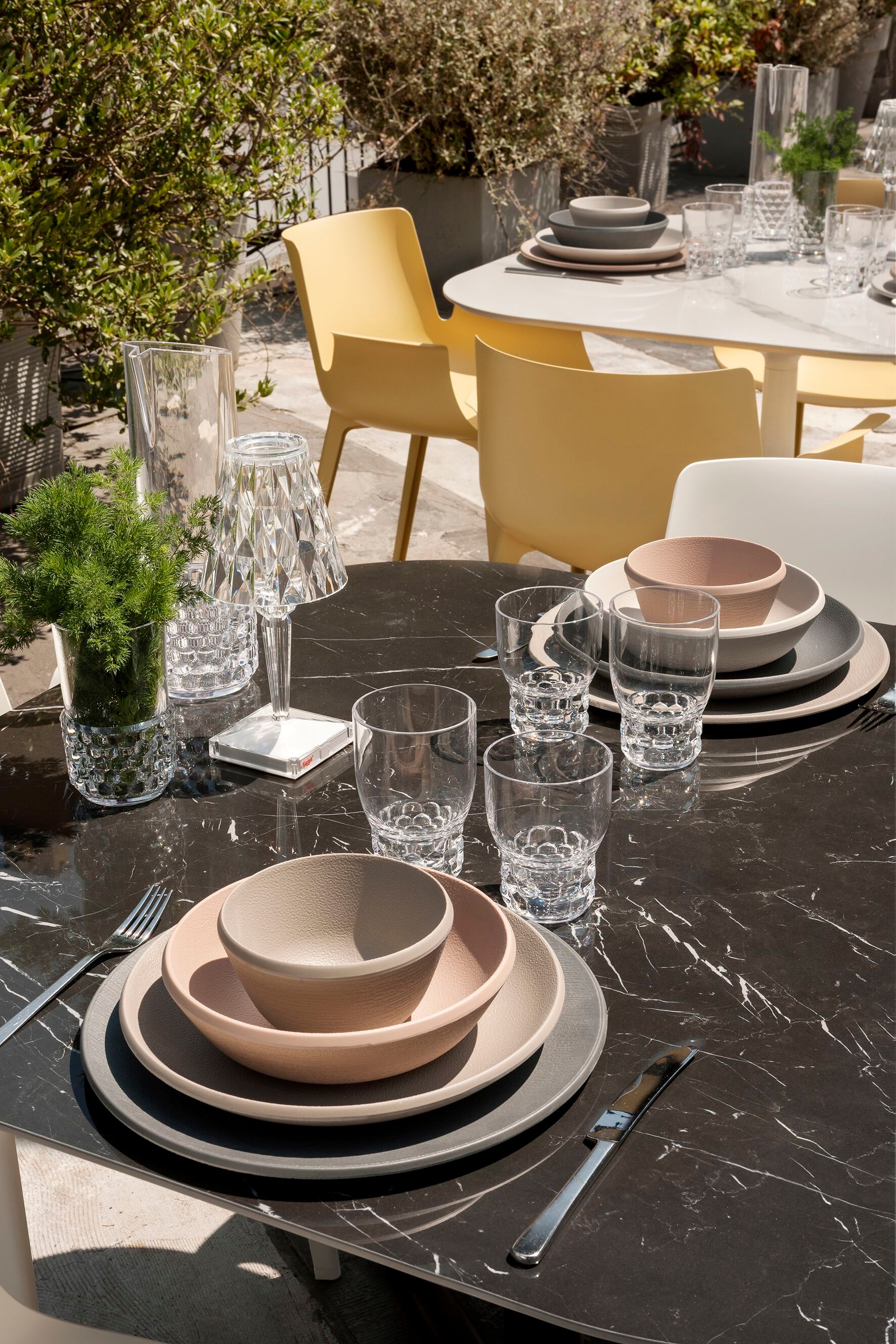 Меламиновая круглая подложка Kartell текстура ARCH-00045571 - Вид №1