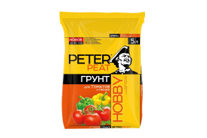 16635410 Грунт для томатов и перцев Hobby 5 л Х-05-5 Peter Peat
