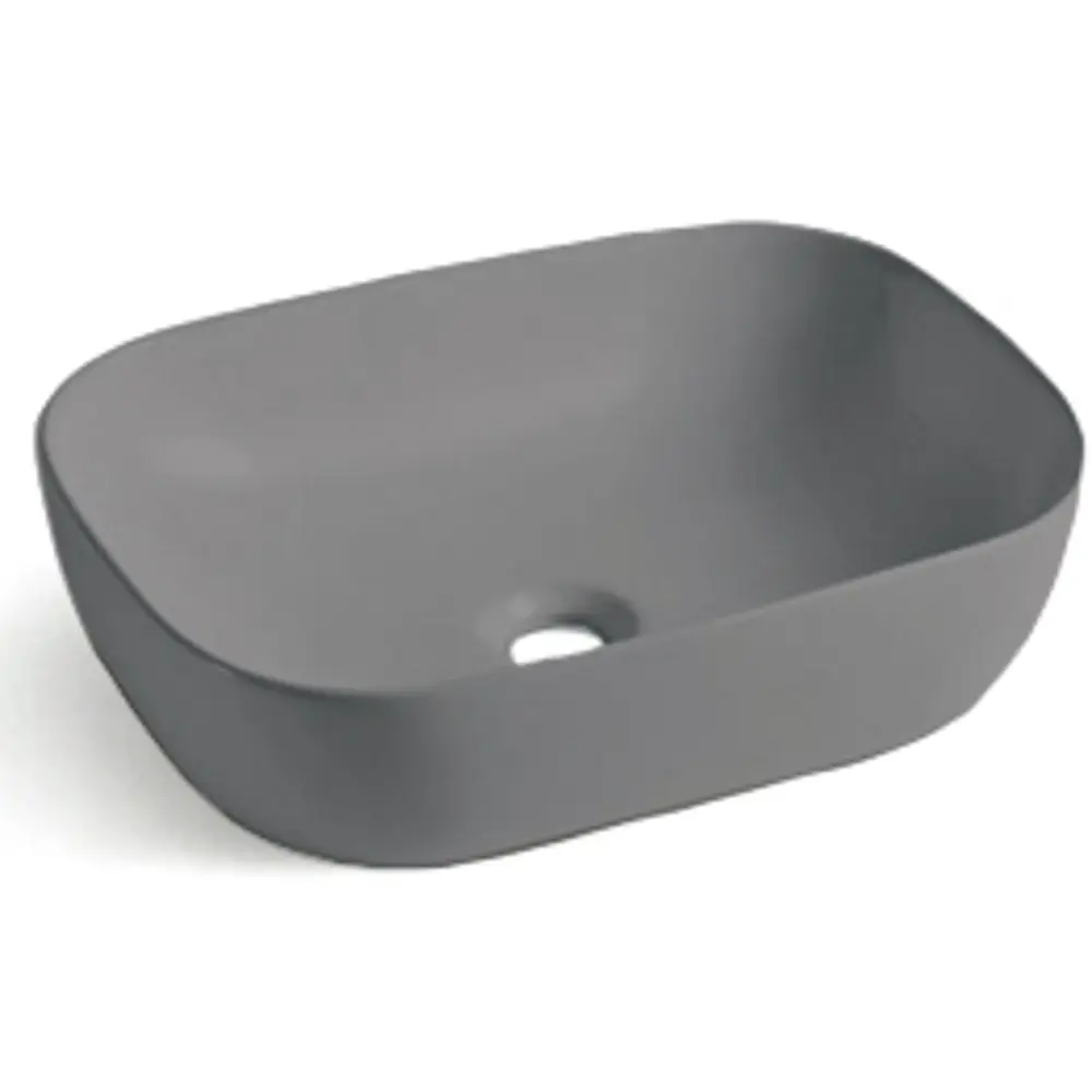 Раковина Culto Brutto накладная 32.5 см цвет серый матовый STLM-2024685