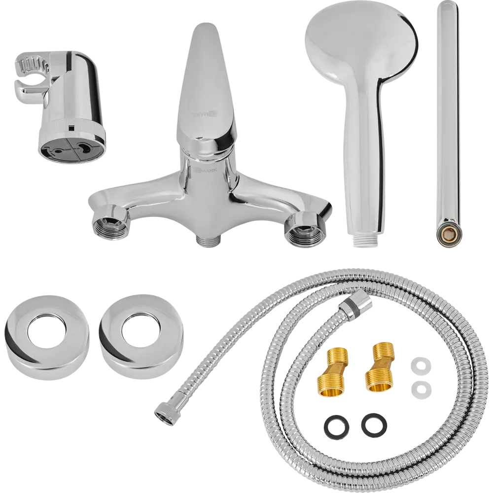 Смеситель для ванны и душа Lemark Линара LR0451C однорычажный цвет хром STLM-2133264 - Вид №2