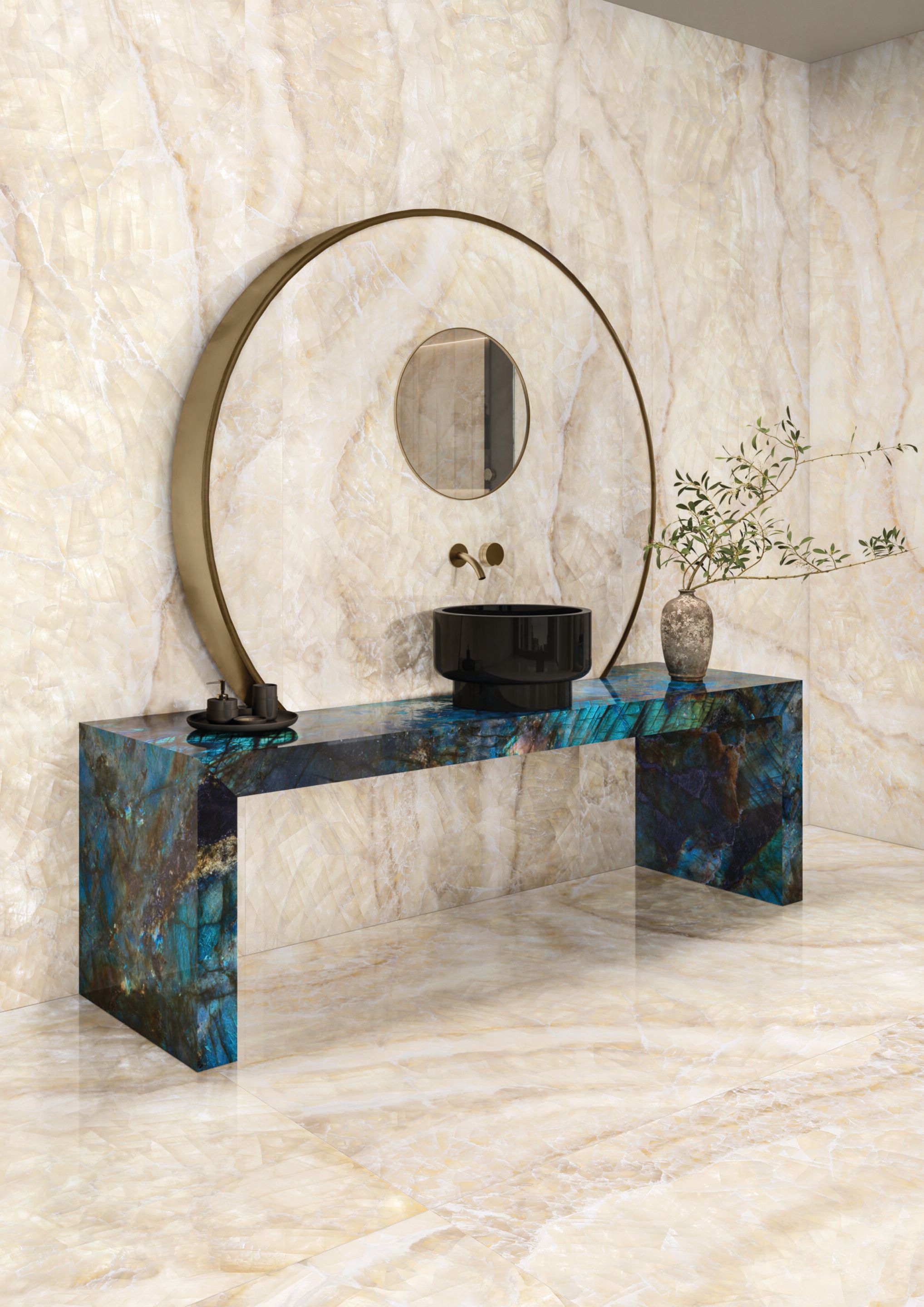 Мраморный пол / покрытие EmilCeramica Lumia Marble Tele ARCH-00050439 - Вид №2