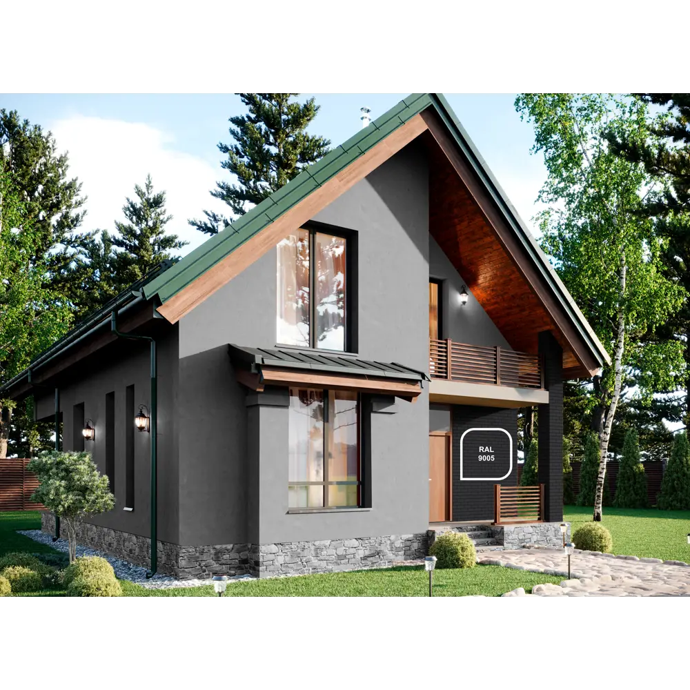 Jobi Резиновая краска для фасадов и интерьеров - трещиностойкая база C 2.5 л 89349423 STLM-0858124 - Вид №6