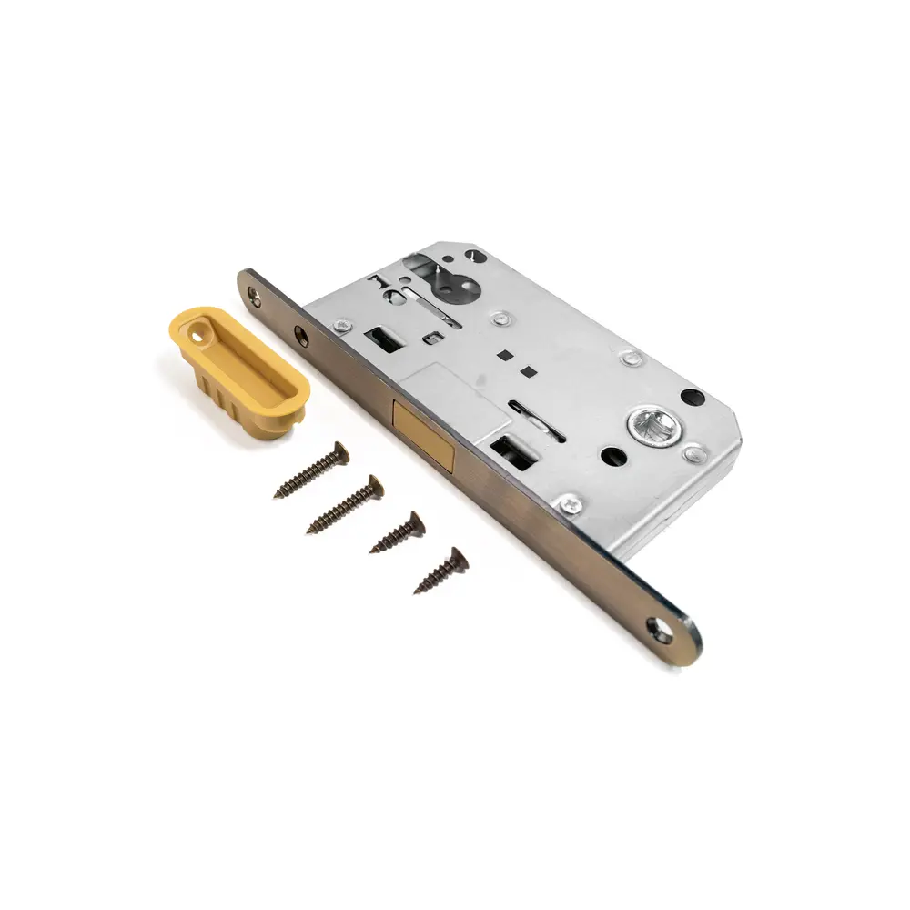 Защелка межкомнатная Palladium 585M 80x140 мм сталь цвет бронза STLM-2127082 - Вид №1