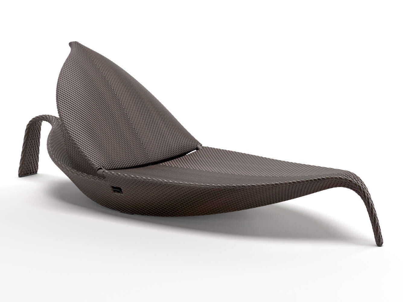 Шезлонг из синтетического волокна DEDON LEAF ARCH-00081443