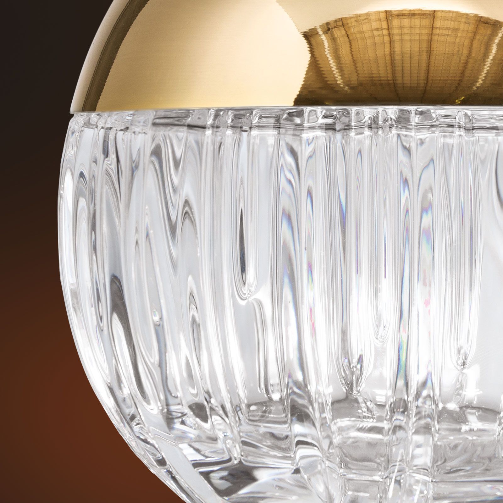 Латунь и Кристалл подвесной светильник Orion ARCH-00084655 - Вид №3