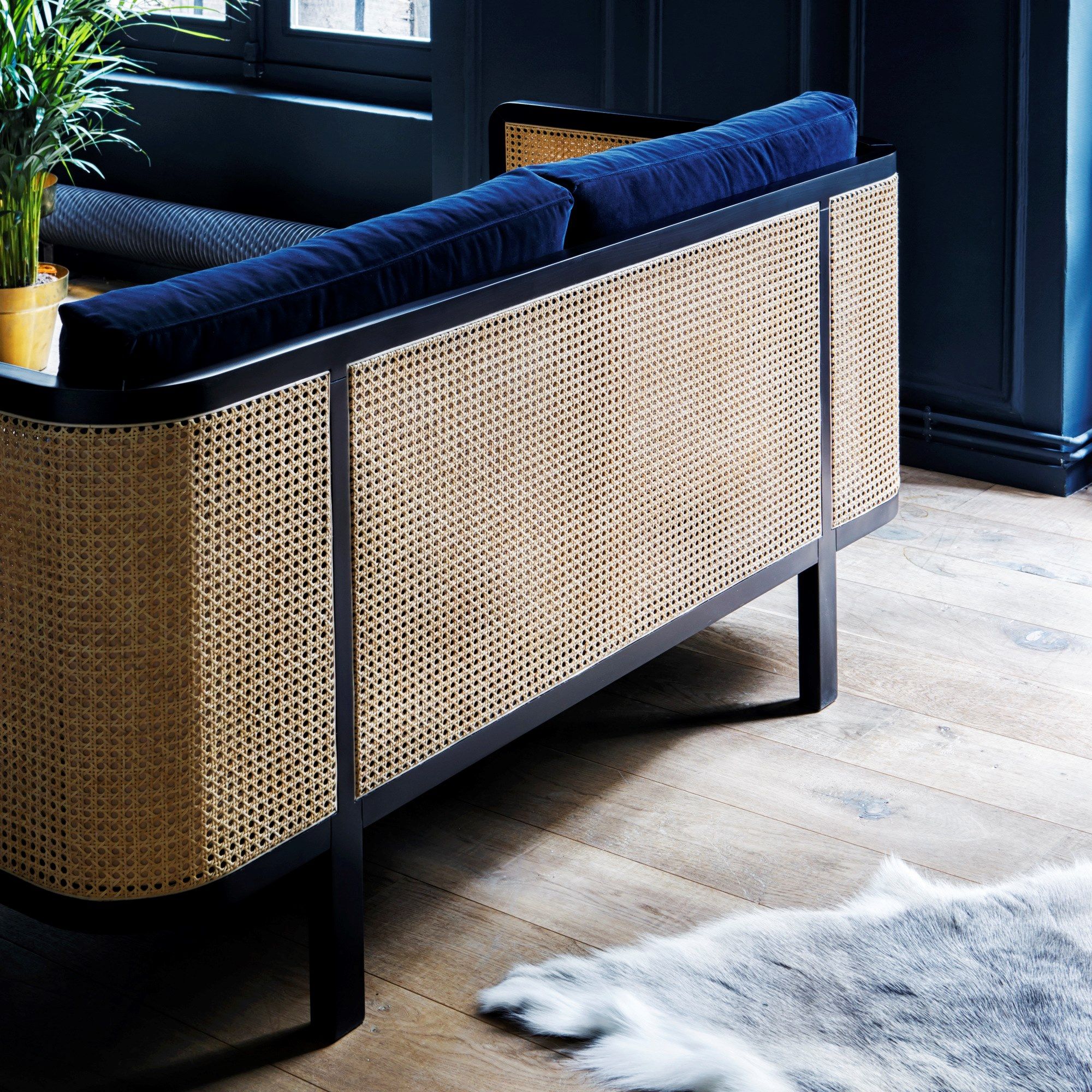 2-местный бархатный съемный диван RED EDITION плетеная ARCH-00107276 - Вид №3