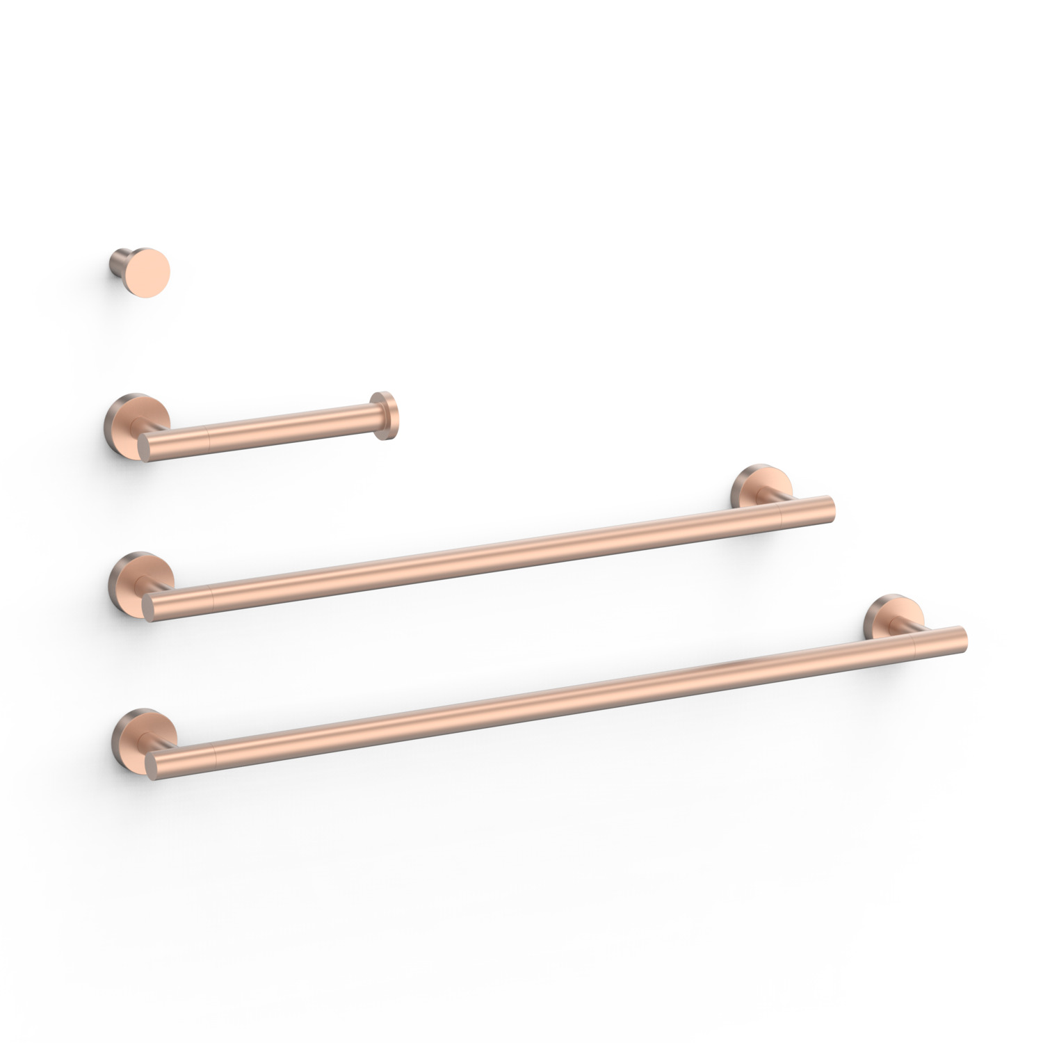 Набор из 2 полотенцесушителей + 1 держателя для полотенец + 1 вешалки-09598102OPM TRES Redondo