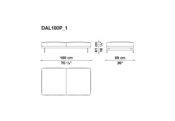 3-местный тканевый диван B&B Italia док ARCH-00033457 - Вид №193