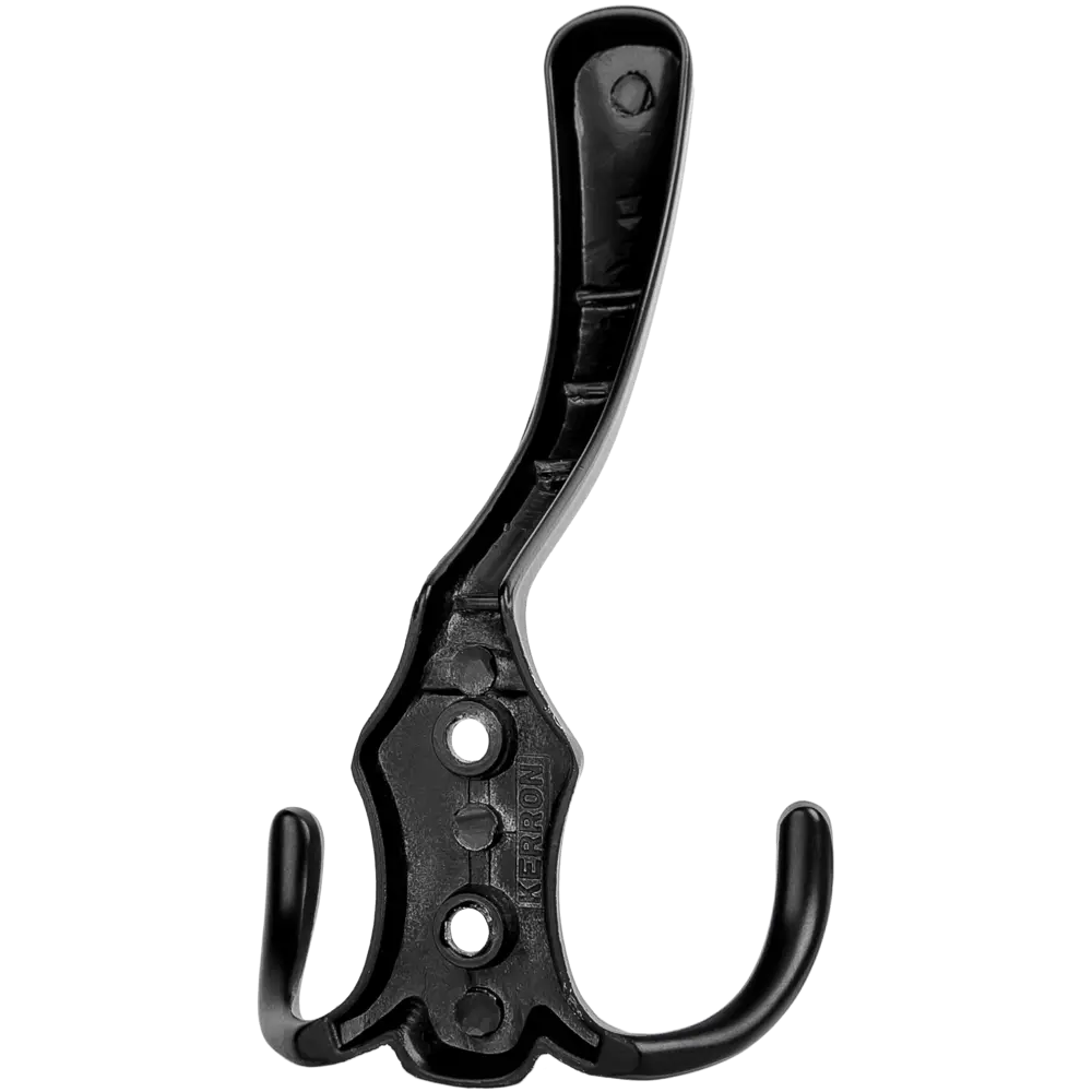 Крючок-вешалка Kerron KR0050, 75x130 мм, цвет чёрный STLM-2003863 - Вид №1