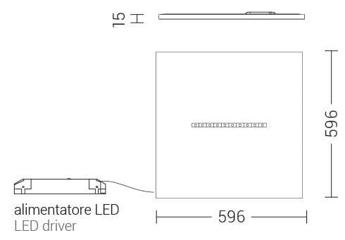 Светодиодный модульный потолочный светильник Rossini Illuminazione OPTIKA ARCH-00018206 - Вид №4