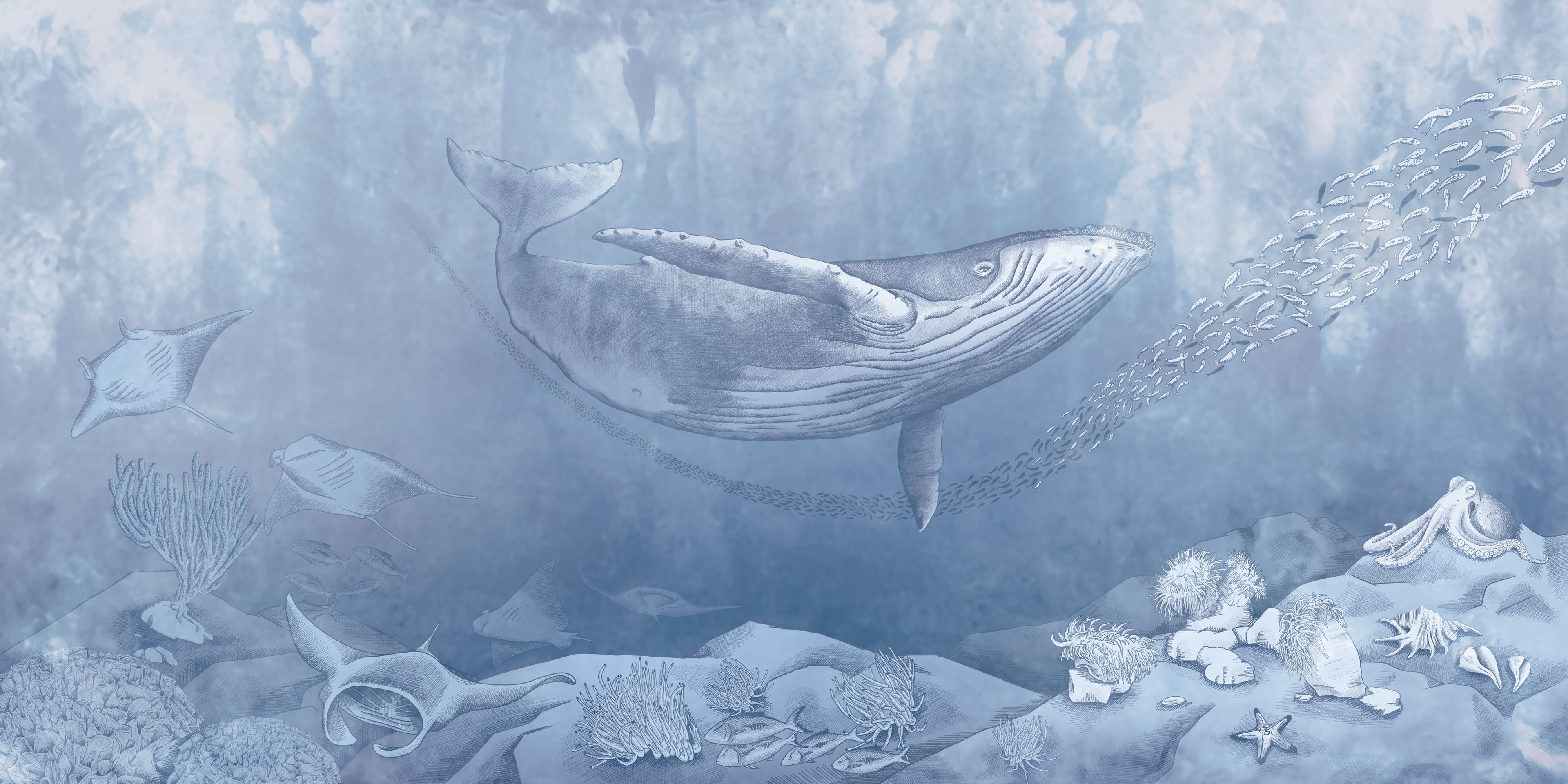 Обои с рисунком для детей Inkiostro Bianco Inkids ARCH-00134565 - Вид №3