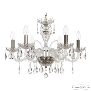 91901447 Люстра подвесная Bohemia ivele crystal 321117 321117 6 ламп 12 м² цвет золото STLM-1478698