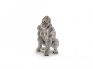 099200 Фигурка маленькая серебро Schuller Gorila